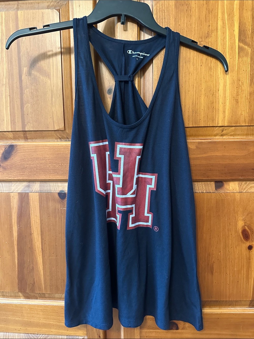 Champion UofH Navy Tank Top L